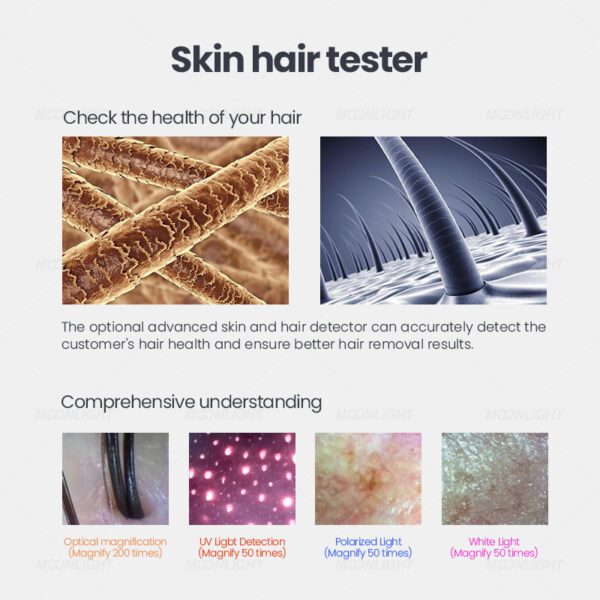 AI skin hair detection system
