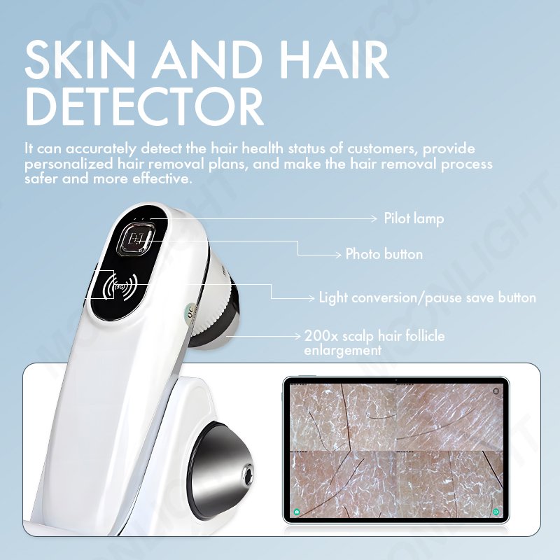AI skin hair detection system