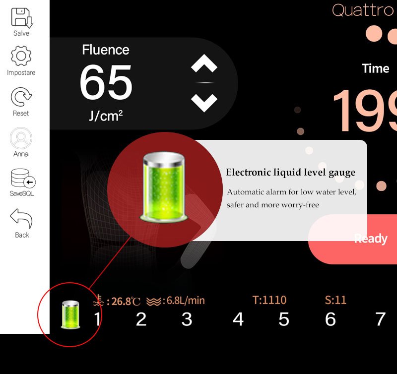 Electronic water level indicator