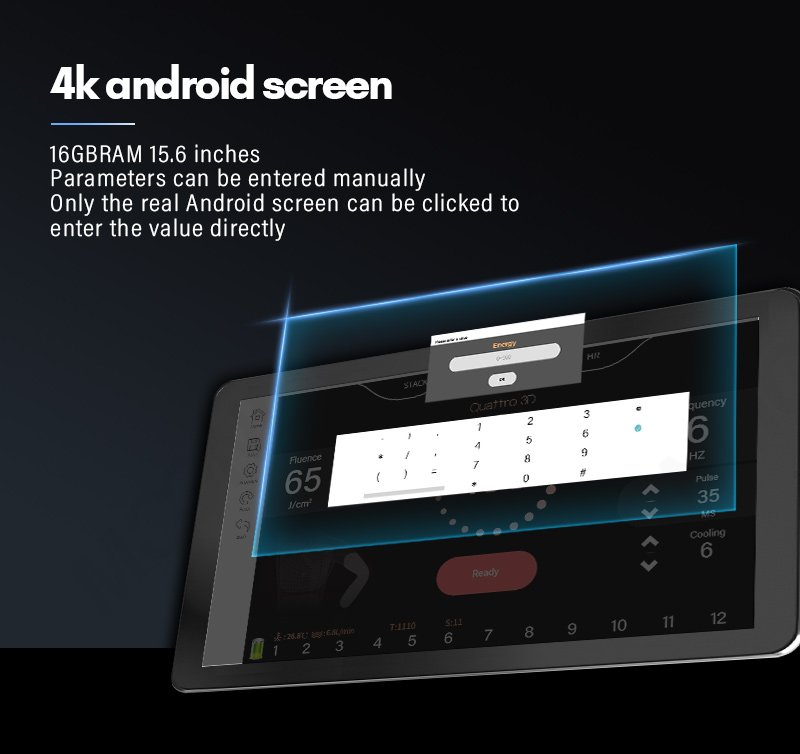 4k 15.6-foot Android screen
