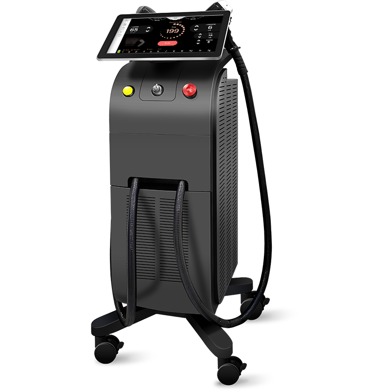 Dual-color diode laser hair removal machine
