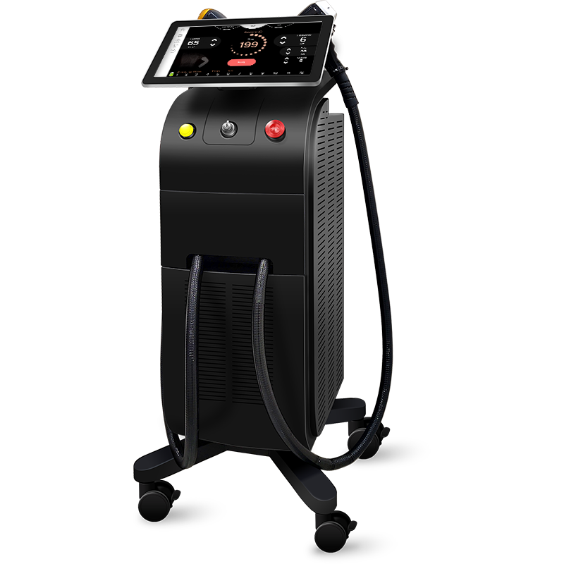 Black diode laser hair removal machine