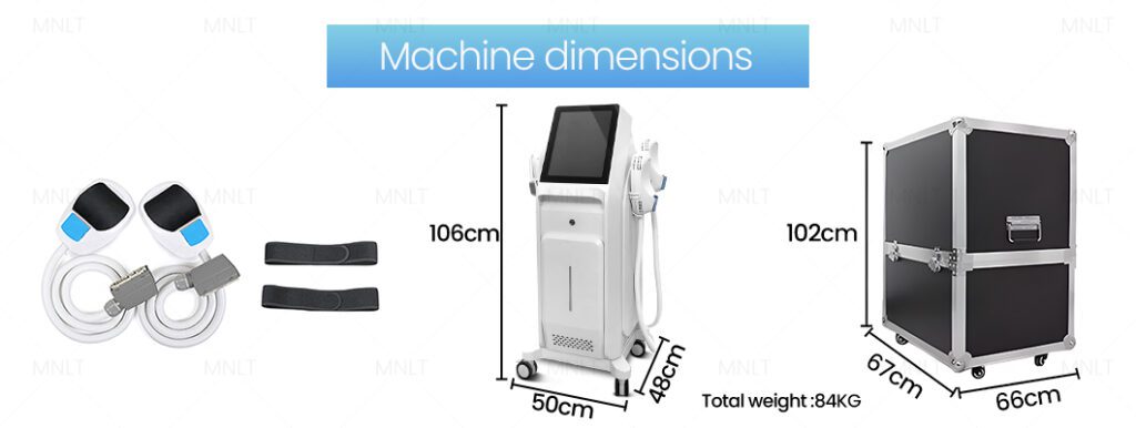 ems body sculpting machine packaging size