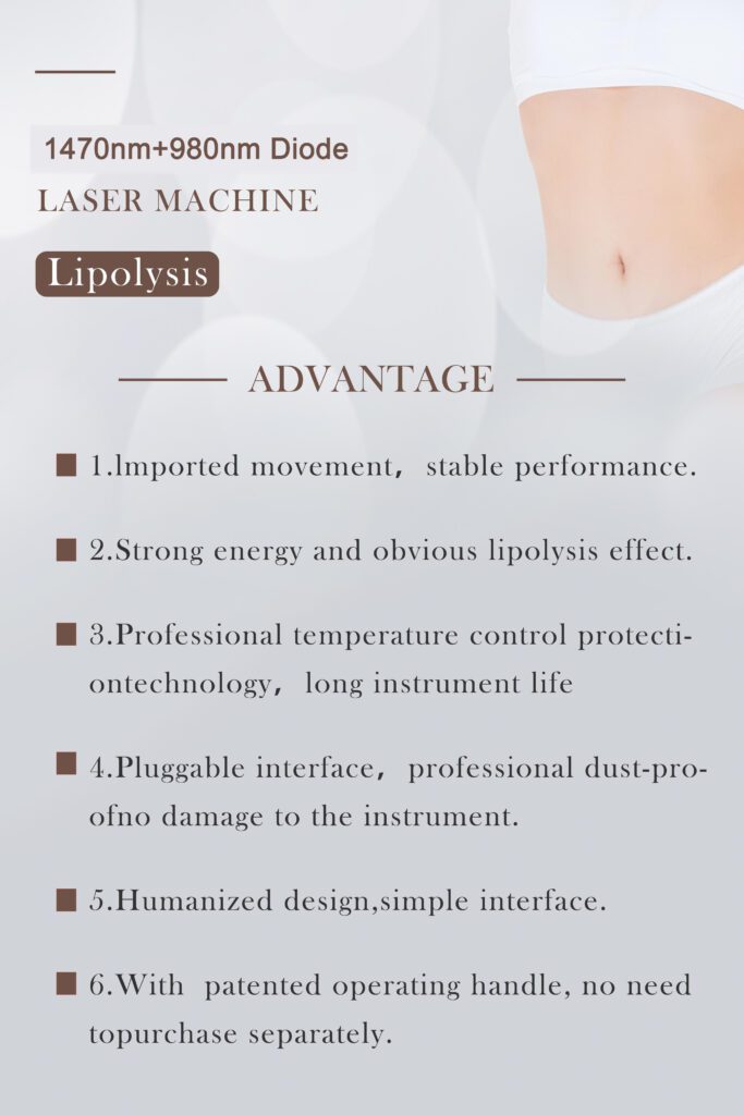 Endolift Laser Machine 1470nm 980nm