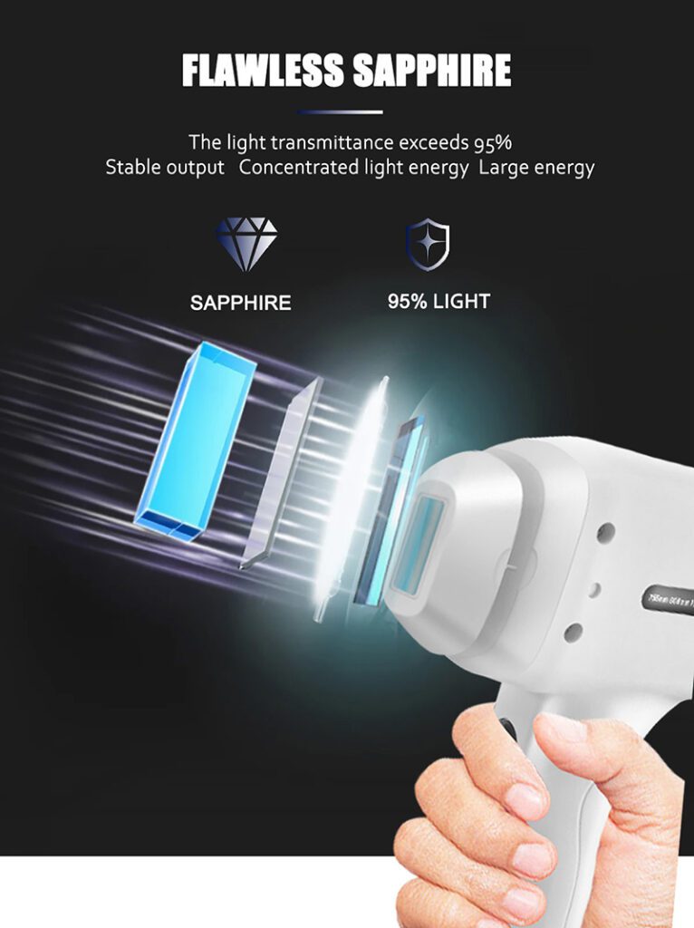 TEC + Sapphire contact cooling system