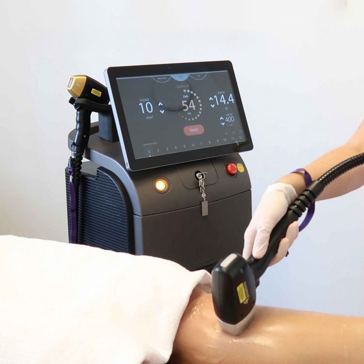 Cooperation case of diode laser hair removal machine