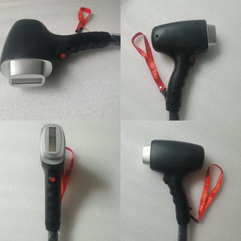 Diode laser hair removal machine handle