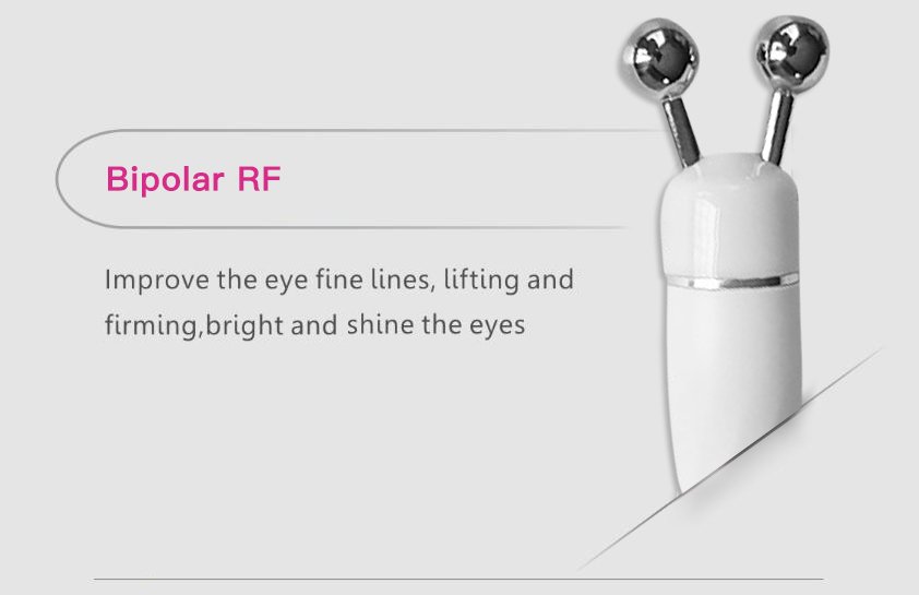 Two-pole radio frequency head