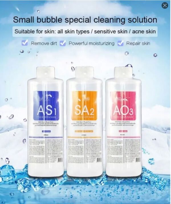 Small Bubble Solution AS1 SA2 AO3 | Hydra Dermabrasion