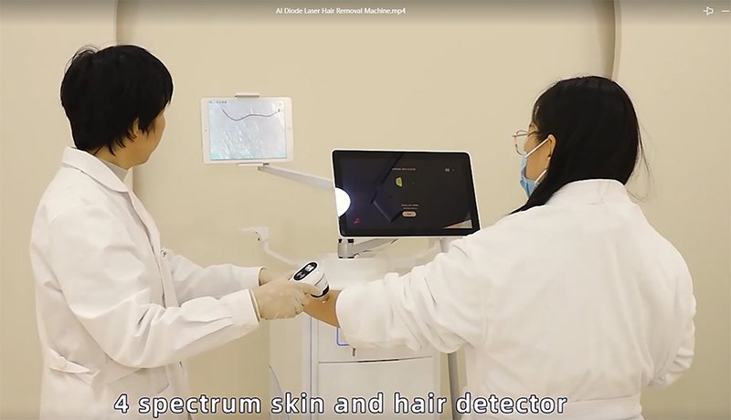 Skin and hair detection and analysis system