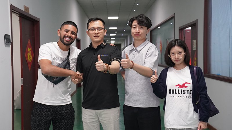 Colombian aesthetic expert visits MNLT factory