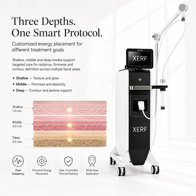 Dual-Frequency Monopolar RF