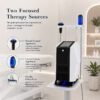 Dual-Source Piezoelectric Focused Shockwave Therapy Machine