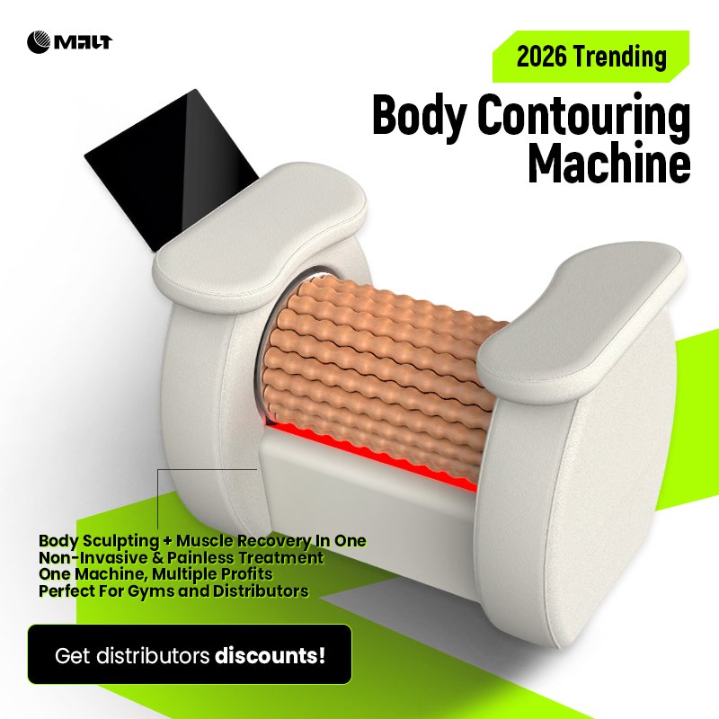 Automated Body Sculpting Roller Machine with Large Touch Screen & Painless Body Contouring